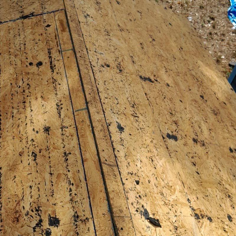 Roof decking inspection and replacement preparation