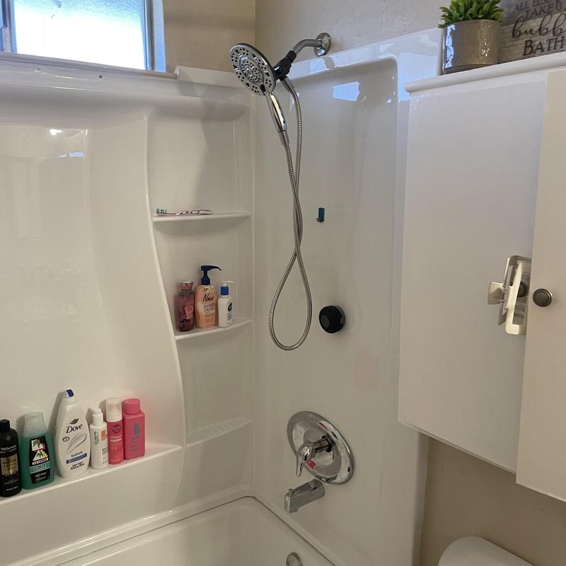 Moen single handle shower valve with trim assembly