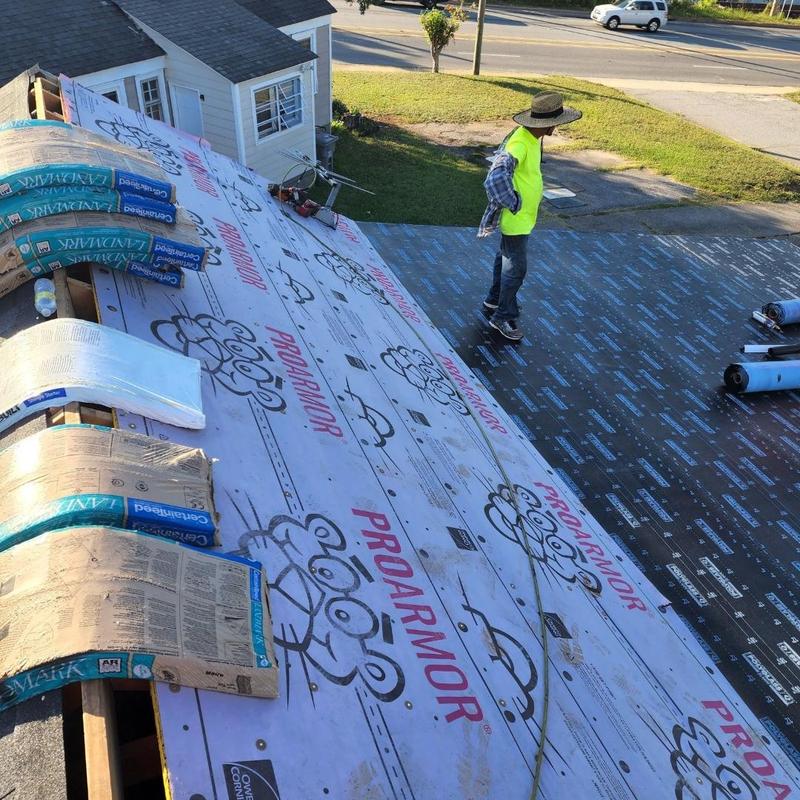 Modified bitumen flat roof underlayment installation
