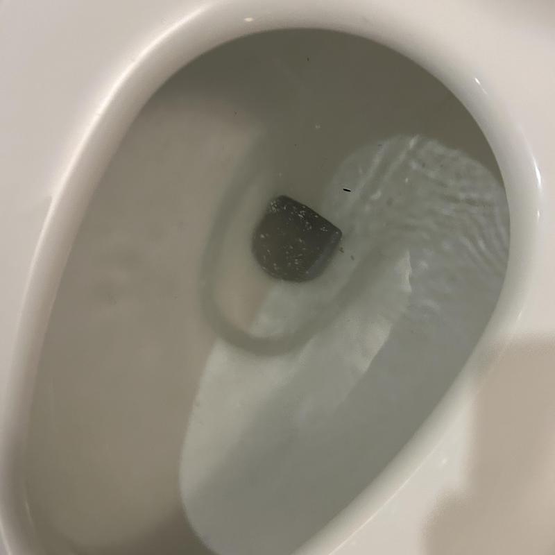 Toilet bowl with slow draining water after clog Toilet bowl with slow draining water after clog