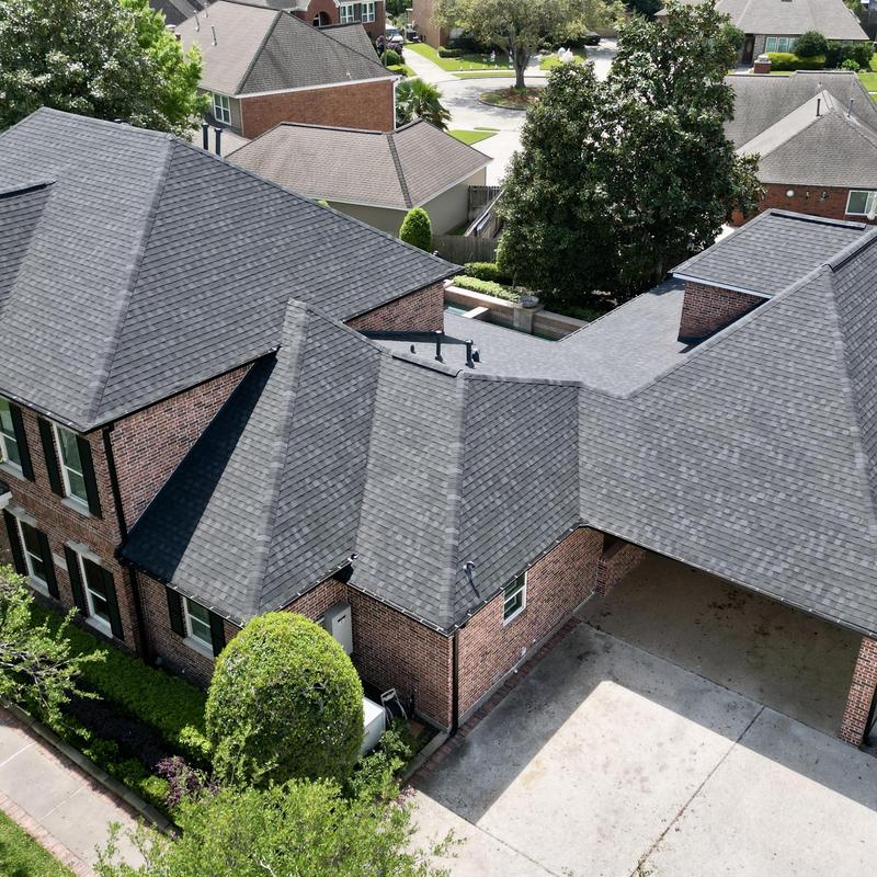 Tamko Titan XT Rustic Black roof installation