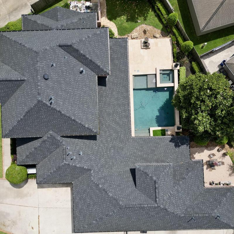 Tamko Titan XT Rustic Black roof and gutters installation