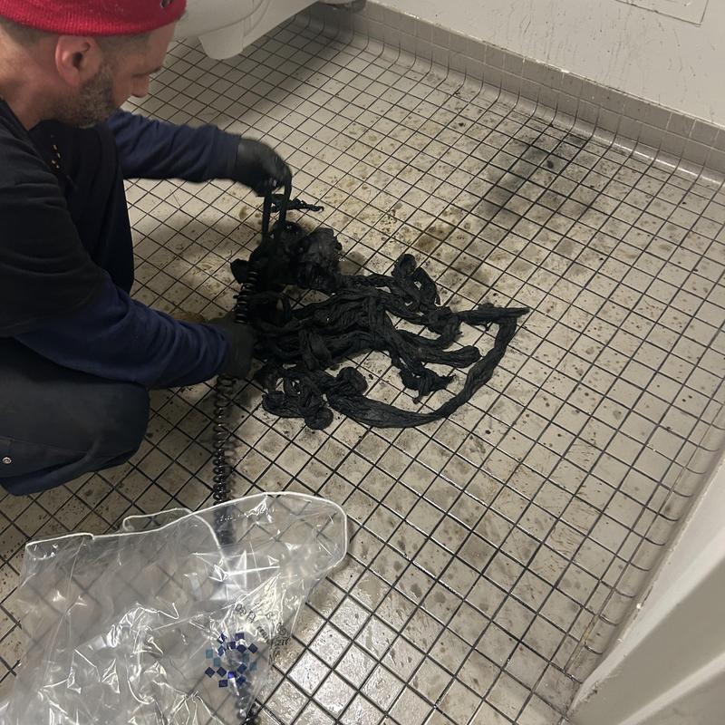 Main line sewer clog removal with plumber in Fairfield, NJ Main line sewer clog removal with plumber in Fairfield, NJ