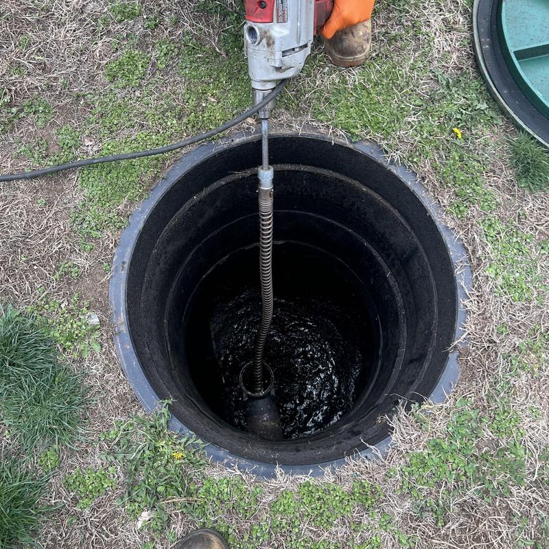 Main sewer line cleaning with auger in Fairfield NJ Main sewer line cleaning with auger in Fairfield NJ