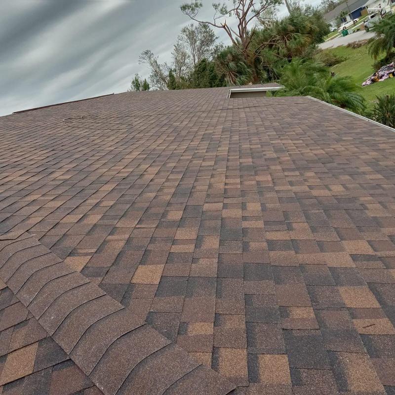 Owens Corning shingle roof with Polyglass underlayment