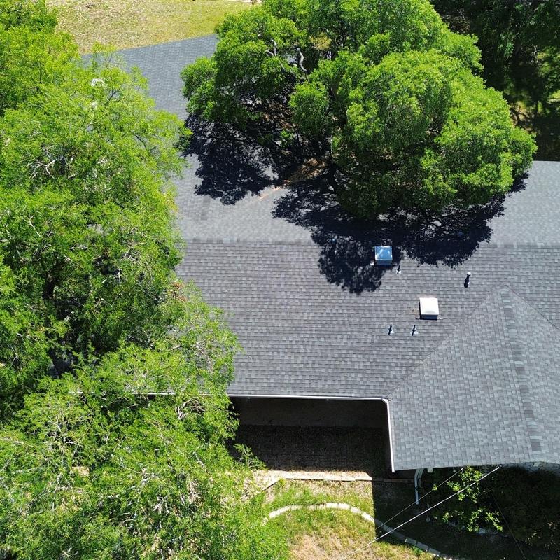 GAF 30-year charcoal roof with Pro starter installed