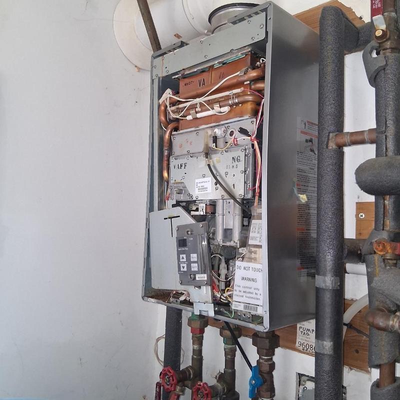 Tankless water heater replacement estimate in Waterford Twp