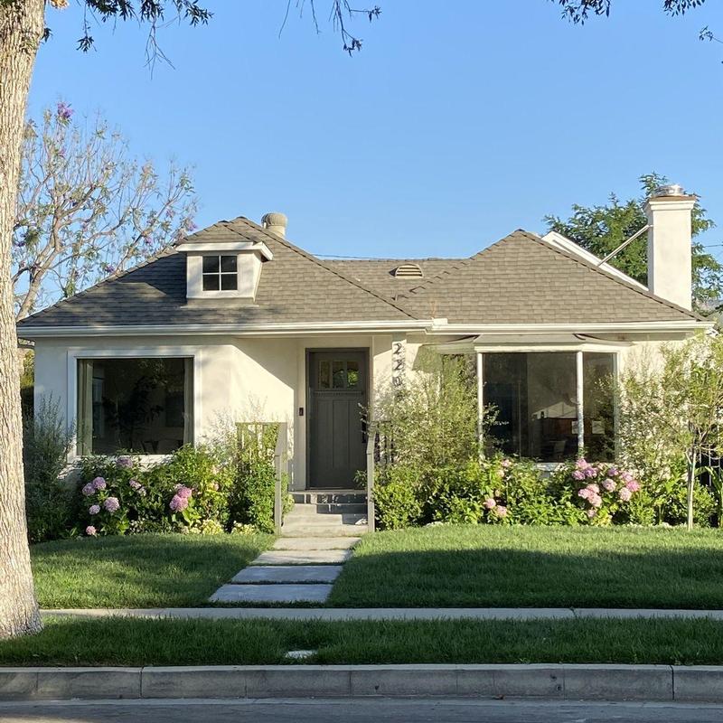 House bib outdoor faucet with new hose connection