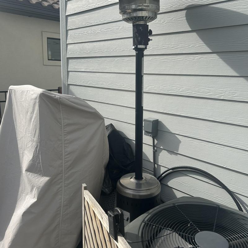 Pool subpanel and generator interlock box installation site