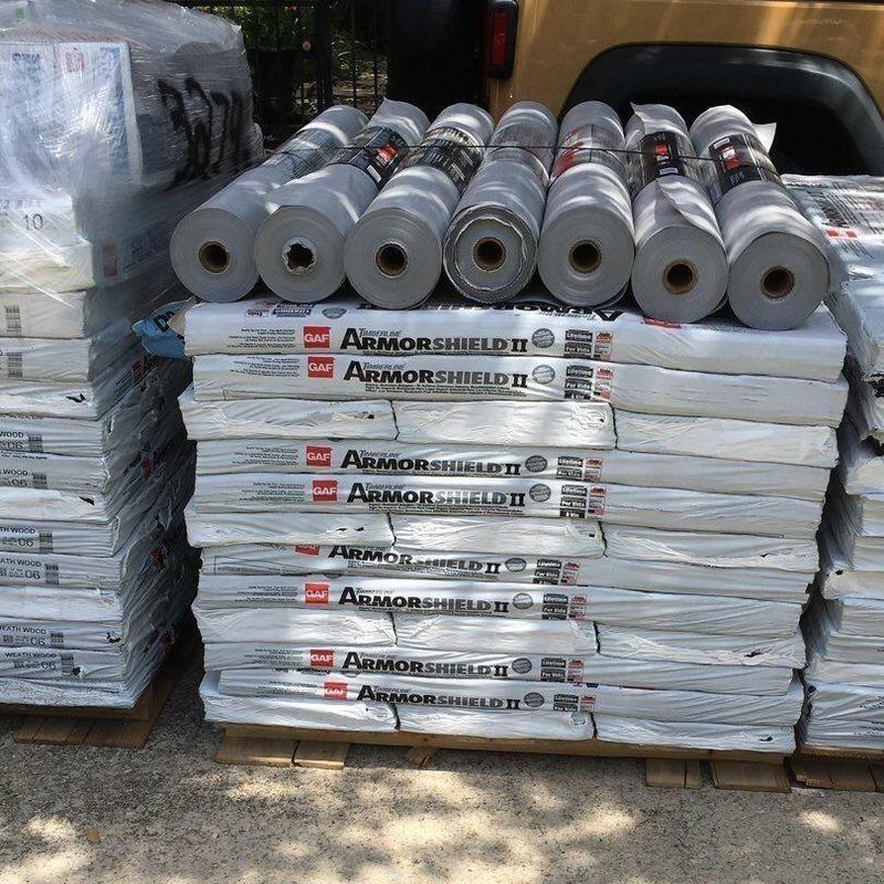 GAF ArmorShield II roofing shingles and underlayment GAF ArmorShield II roofing shingles and underlayment