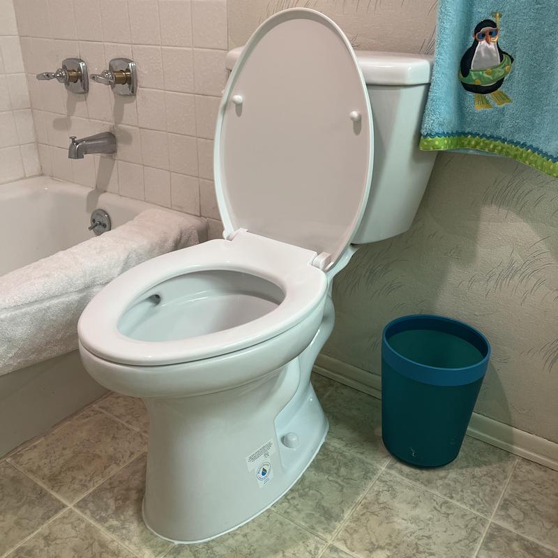 ADA compliant toilet with new faucet and valves ADA compliant toilet with new faucet and valves