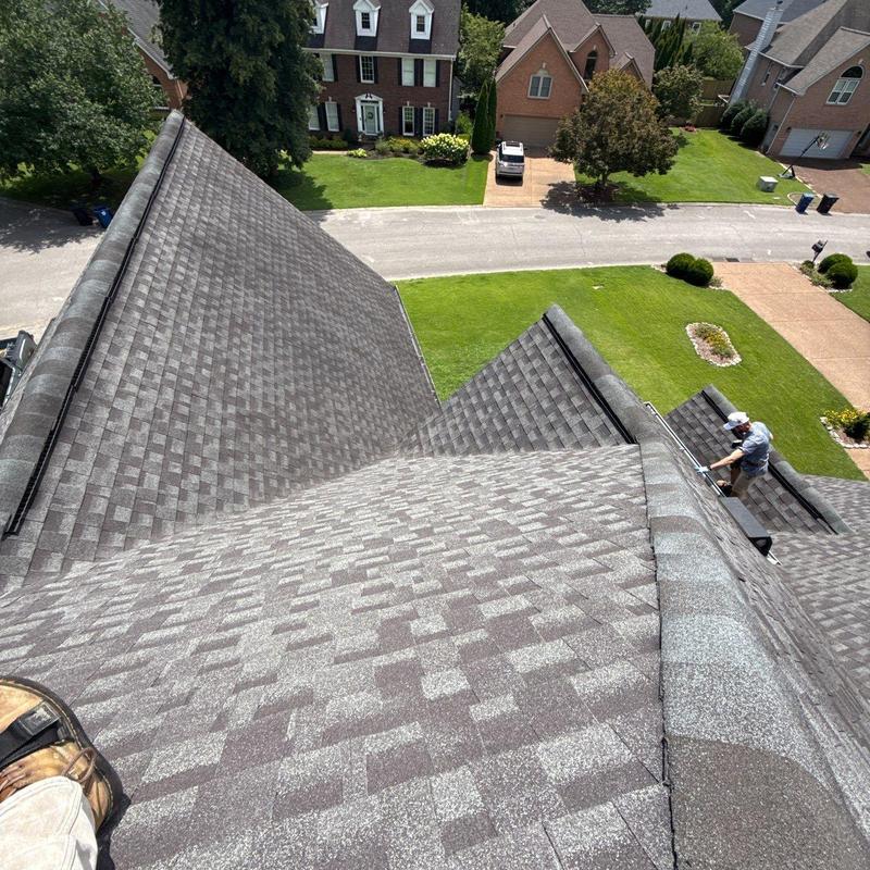 Asphalt shingle roof inspection and hail damage review