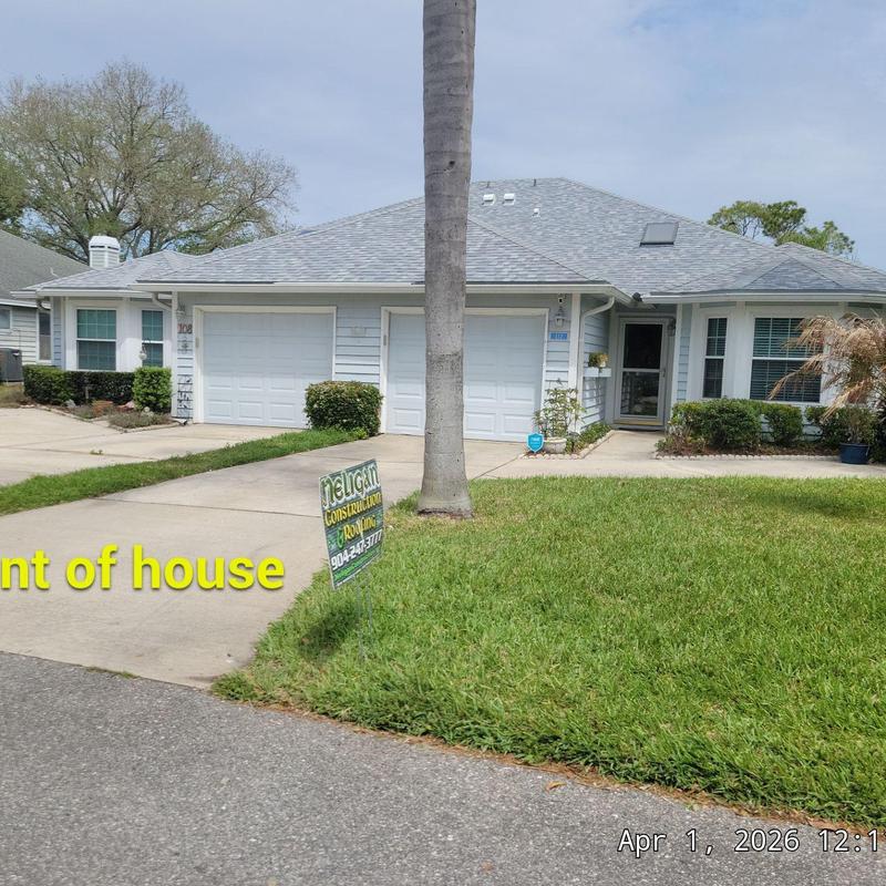 Owens Corning duplex roof with skylight in Jacksonville Beach