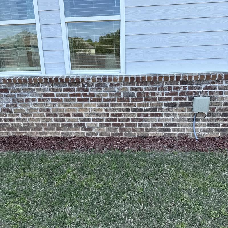 Concrete pad area and covered patio site preparation