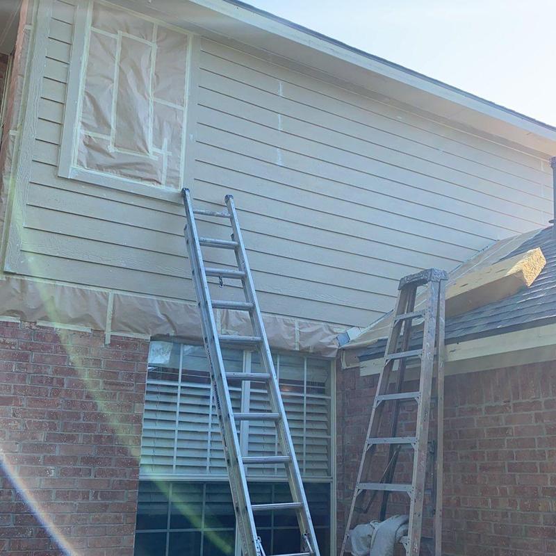 LP SmartSide siding installation on home exterior