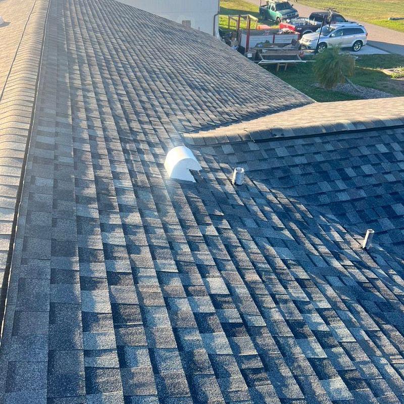 Tamko Heritage AR shingle roof in Thunderstorm Gray