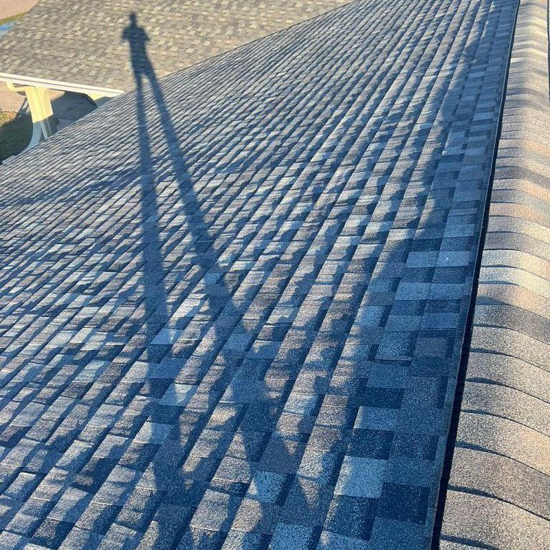 Tamko Heritage AR shingles roof in Thunderstorm Gray