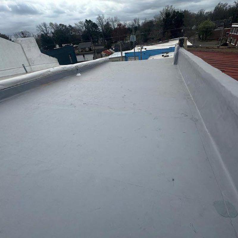 Carlisle 60 Mil TPO commercial roof replacement