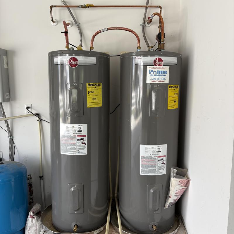 Water heaters with copper piping installation setup Water heaters with copper piping installation setup