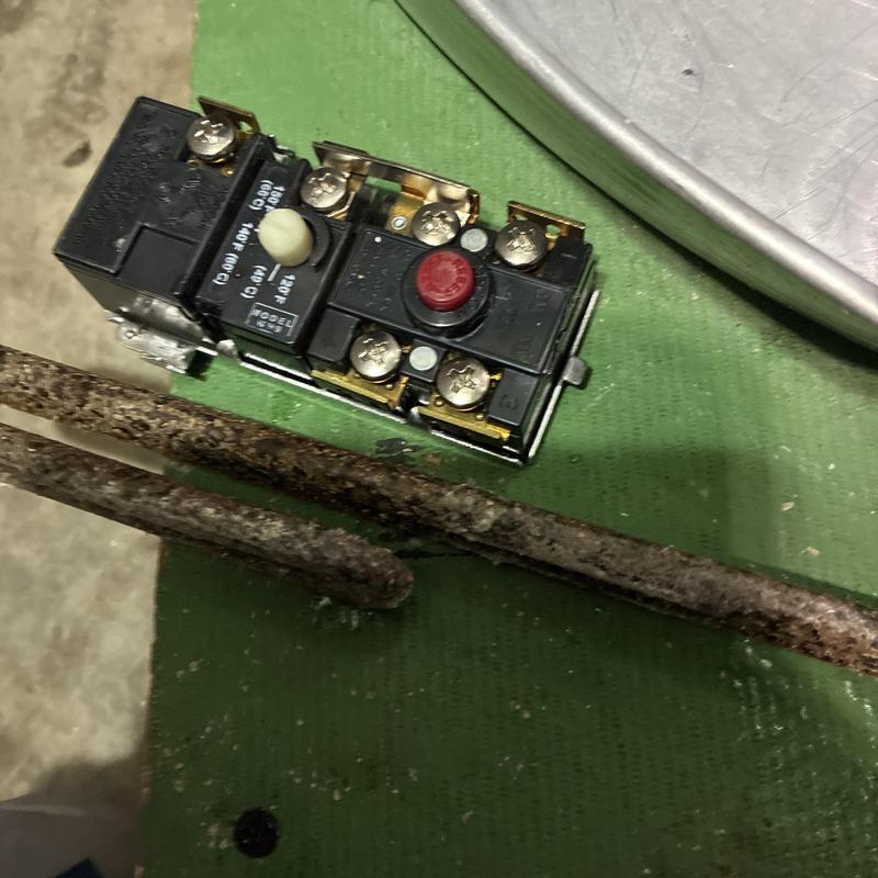 Water heater heating element and thermostat replacement parts