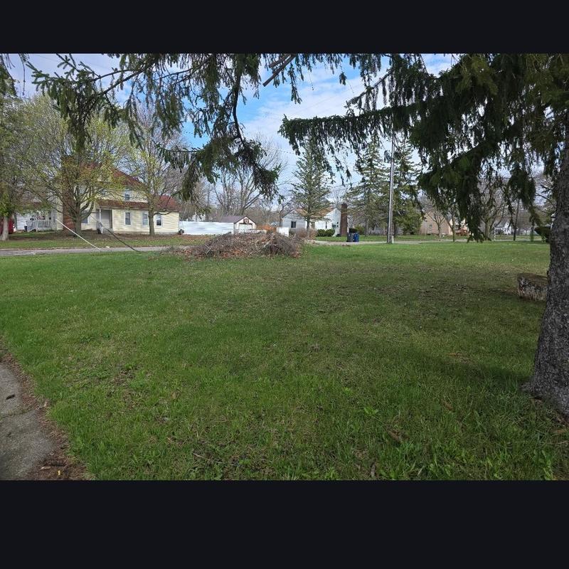 Water service line inspection in residential yard