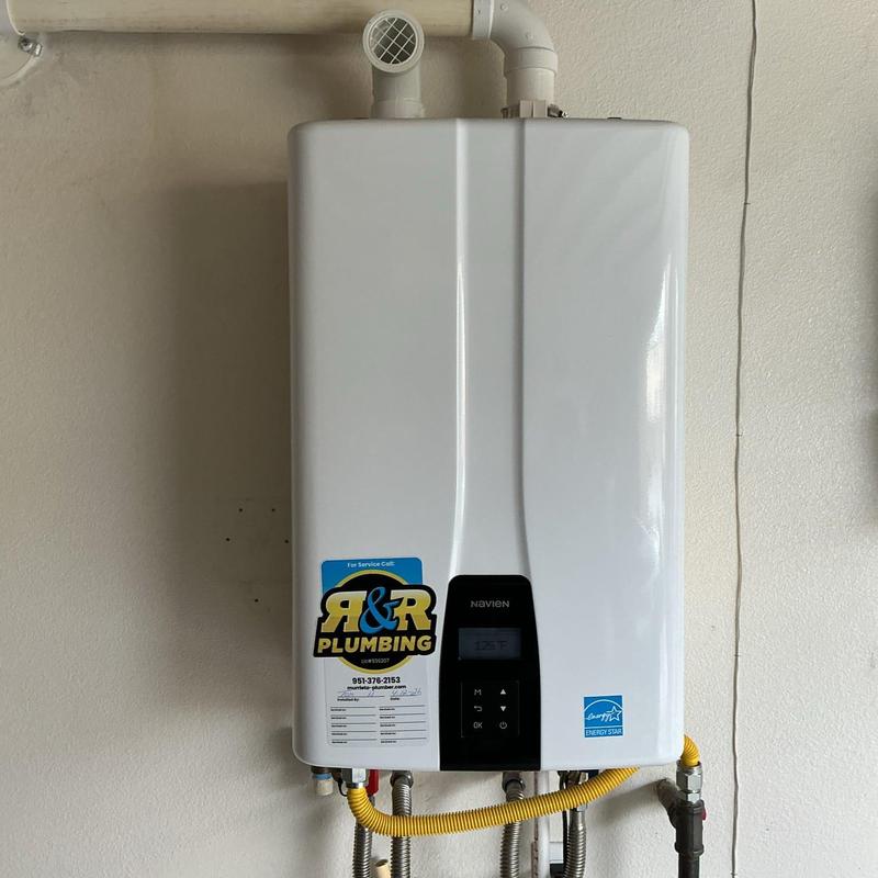 Navien NPE 210S2 tankless water heater installation