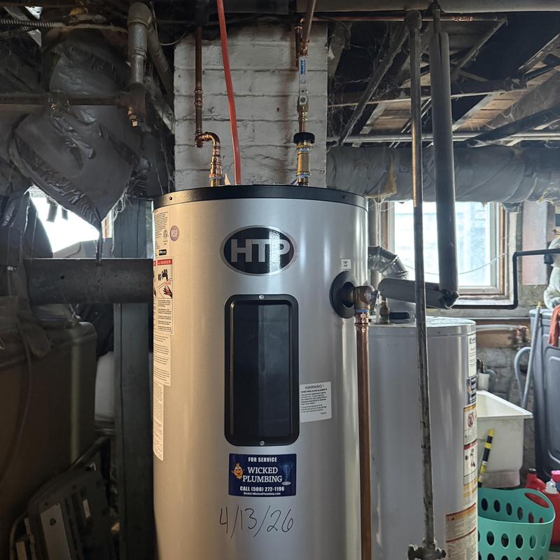 Water heater replacement in unfinished basement