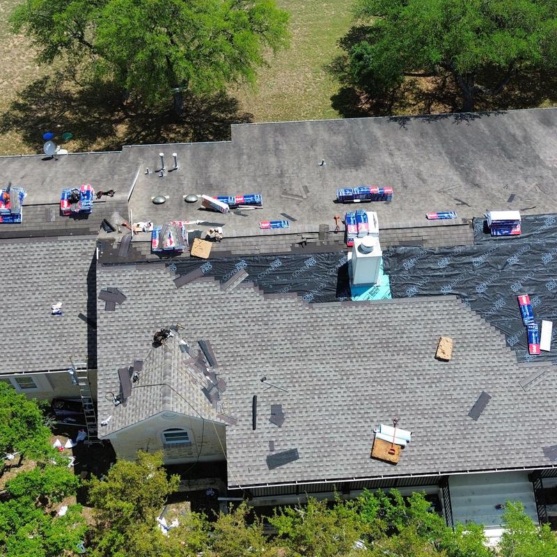 Asphalt shingle roof replacement in Sunset Canyon, Austin