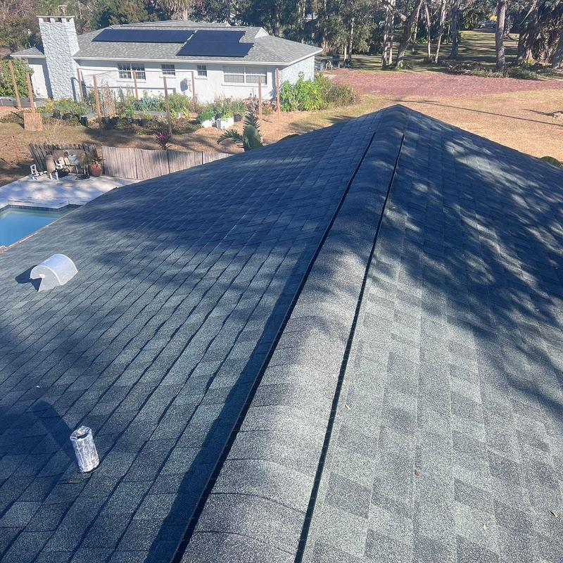 Tamko Titan XT Oxford Gray architectural shingle roof