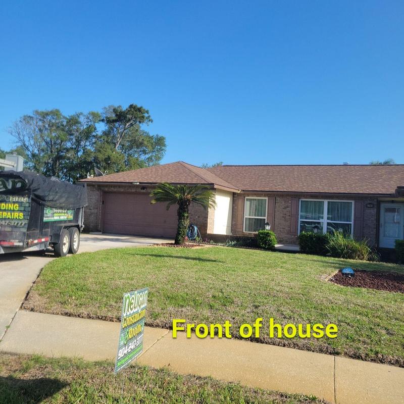 Owens Corning asphalt shingle roof on residential house