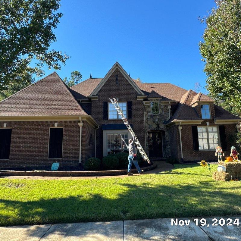 Owen Corning Oakridge asphalt roof installation