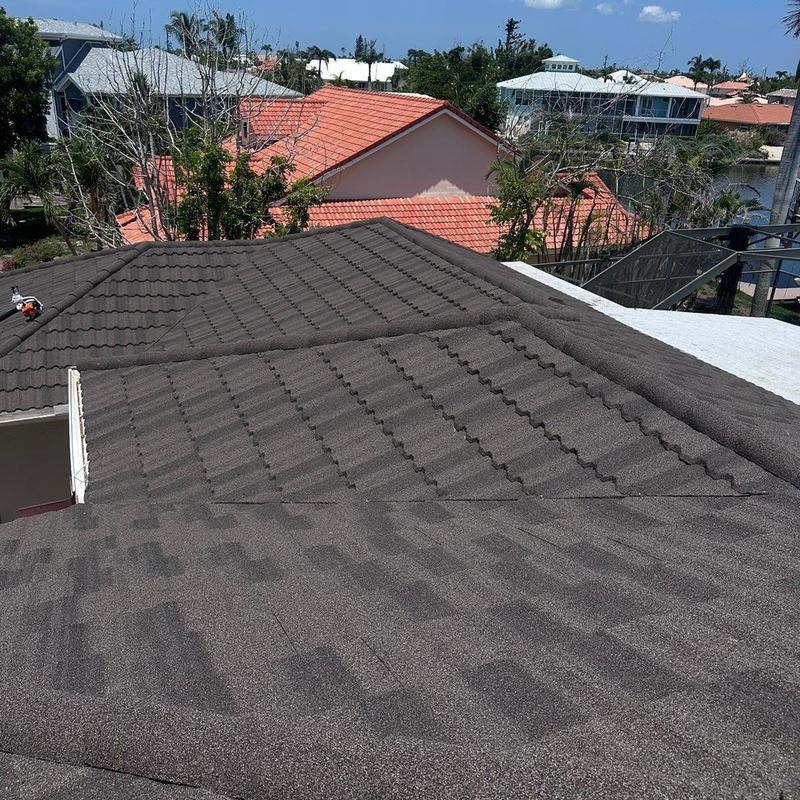 Unified Steel stonecoated steel roofing system installation