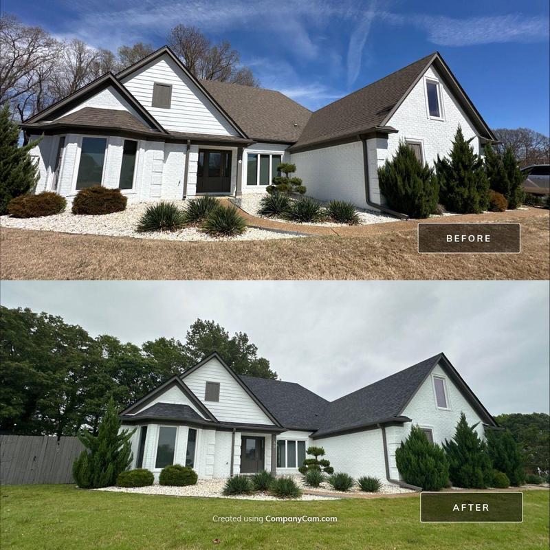 Owens Corning Oakridge roof replacement in Onyx Black