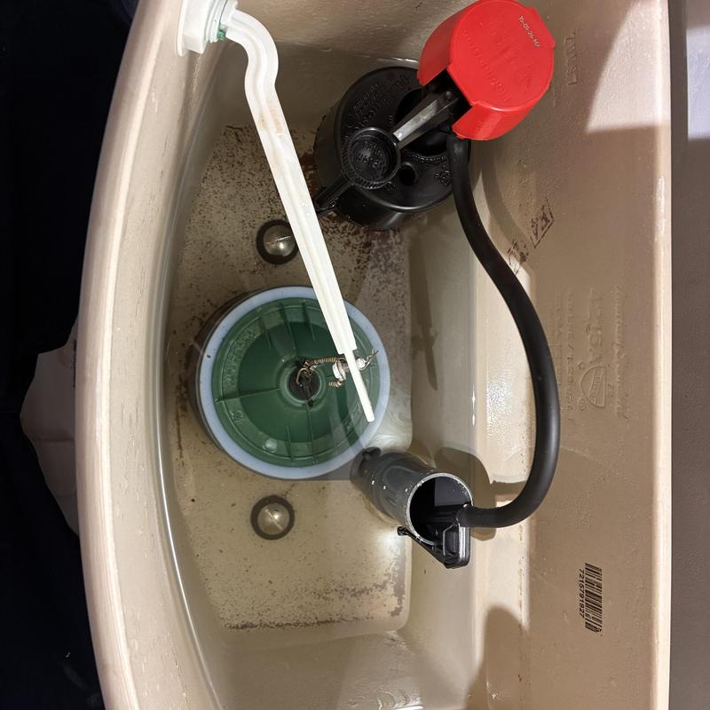Toilet fill valve replacement inside tank