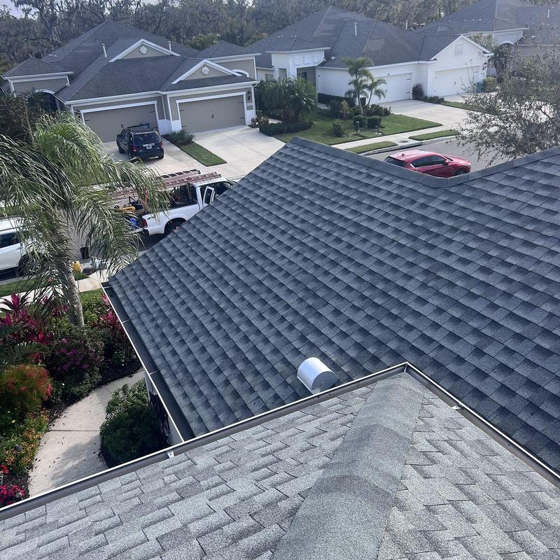 GAF Timberline HDZ Slate roof installation, Parrish FL