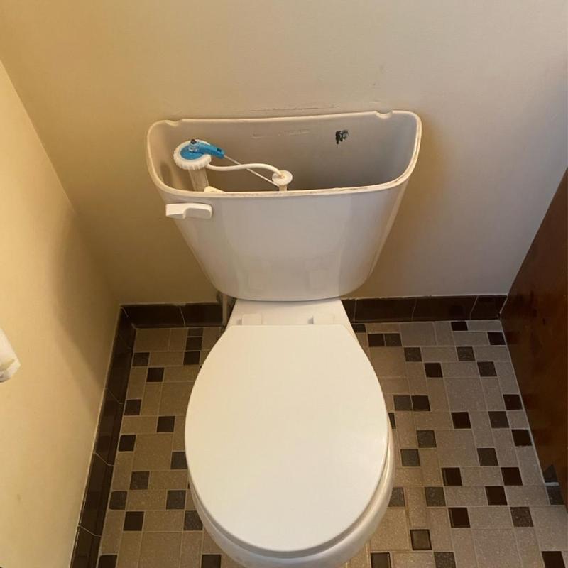 American Standard toilet tank and bowl installation