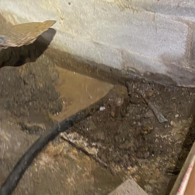 Main water line leak detection and repair in basement