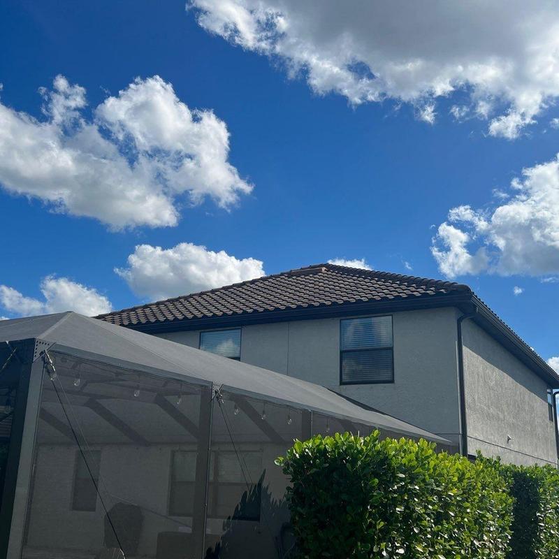 Westlake Newpoint concrete tile roof with underlayment