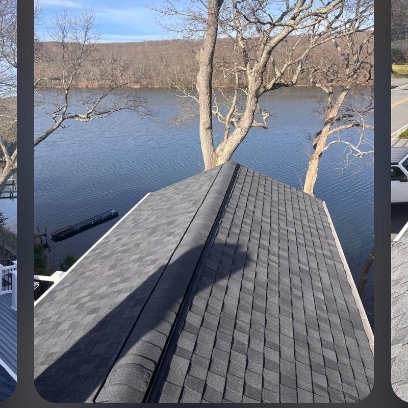 CertainTeed Landmark Pro asphalt shingle roof near lake