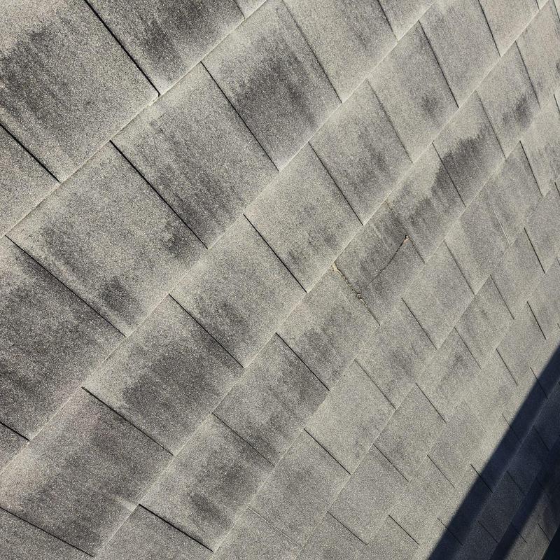 Concrete tile roof with water test in Marco Island