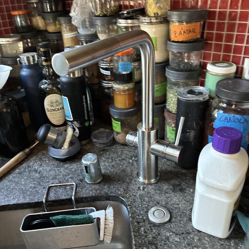 Grohe Kitchen Faucet with Filtration System Installation