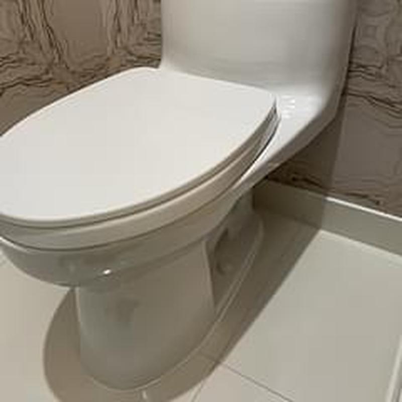 Toilet with replaced wax seal and new angle stop