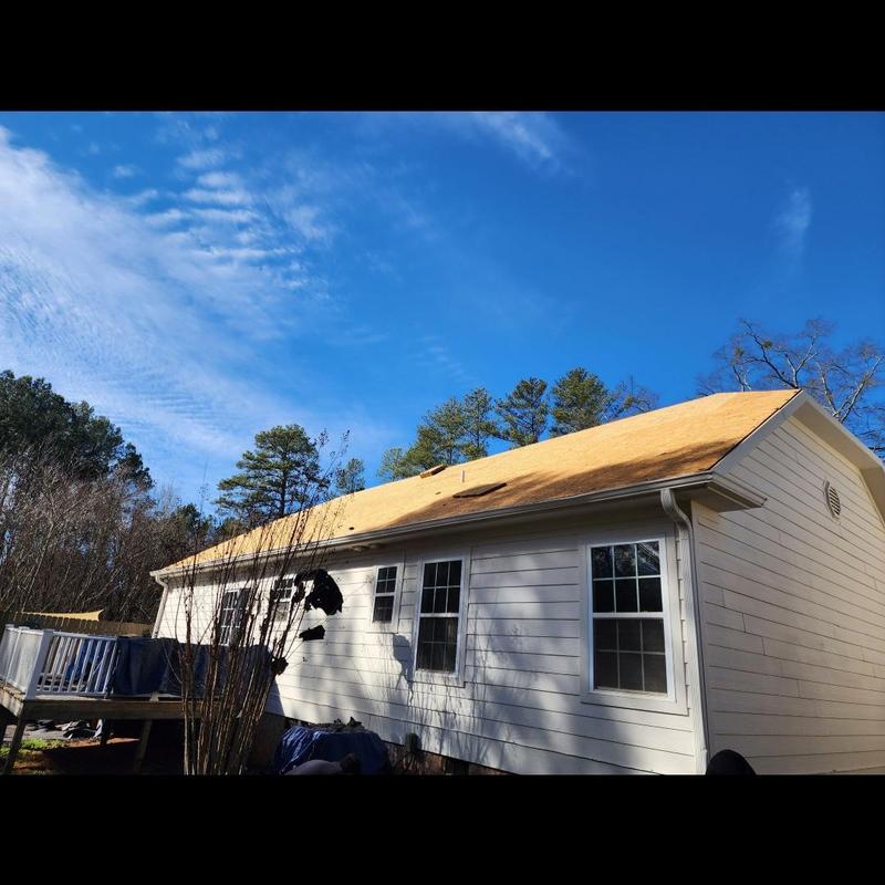 Owens Corning Driftwood roof decking in Spartanburg SC Owens Corning Driftwood roof decking in Spartanburg SC