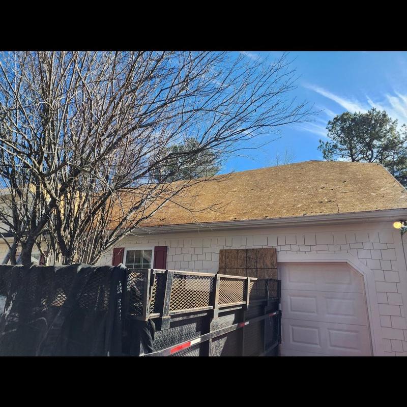 Architectural Owens Corning Driftwood roof installation prep Architectural Owens Corning Driftwood roof installation prep