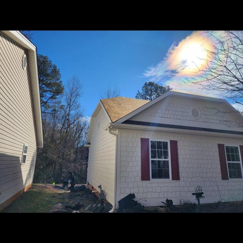 Owens Corning Driftwood architectural roof installation Owens Corning Driftwood architectural roof installation
