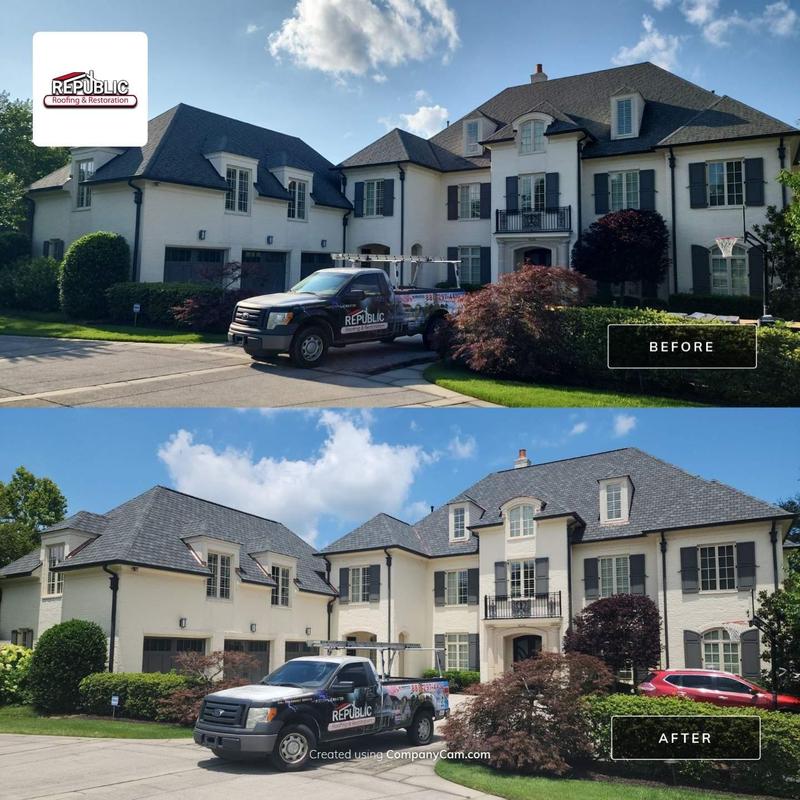 Certainteed Highland Slate asphalt roof installation