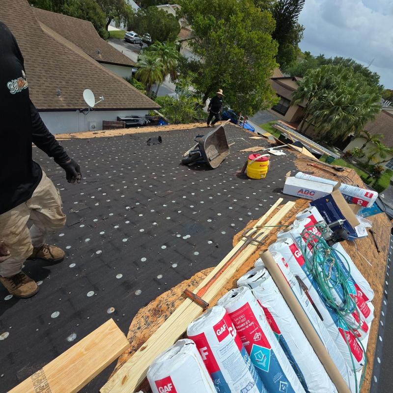 Weatherwatch self-adhered membrane installation on roof