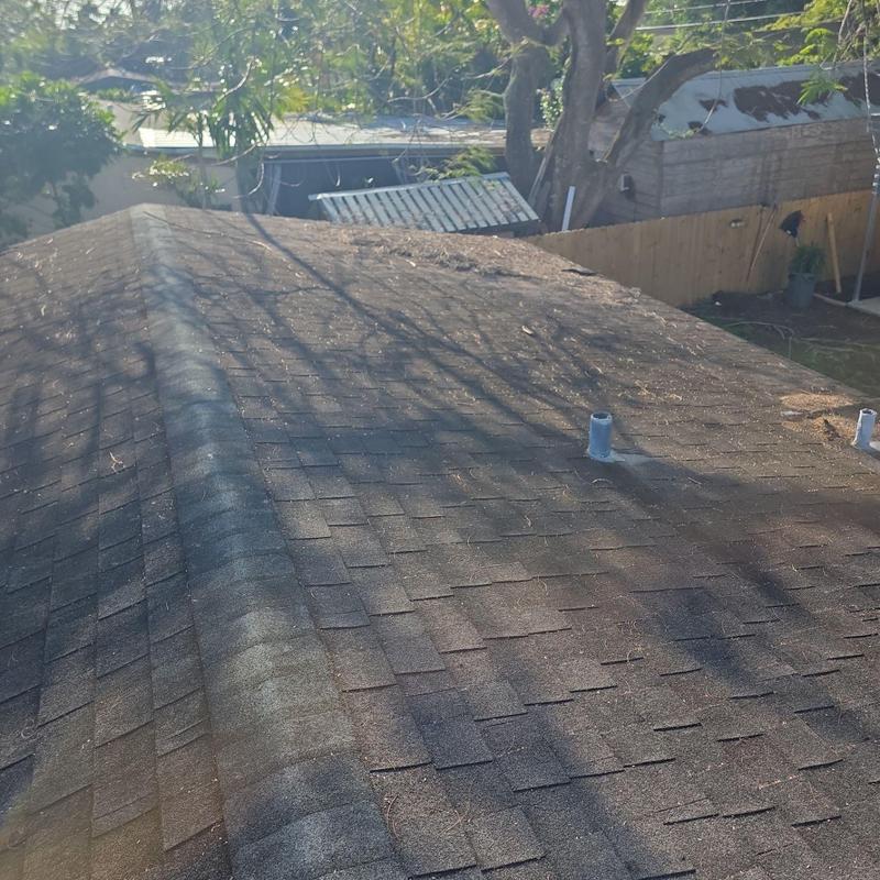 GAF Timberline HDZ shingle roof with vents