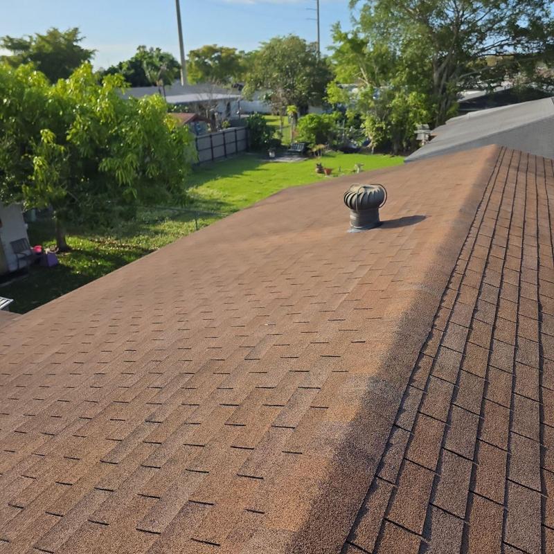 GAF Timberline HDZ shingle roof with turbine vent