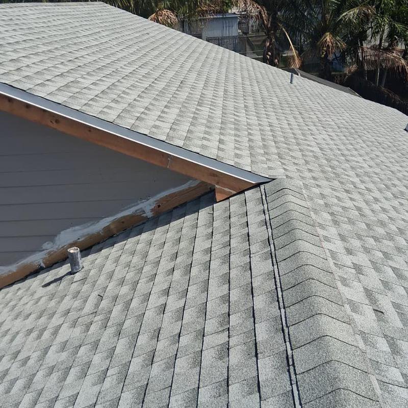 GAF Timberline HDz shingle roof in Birchwood color